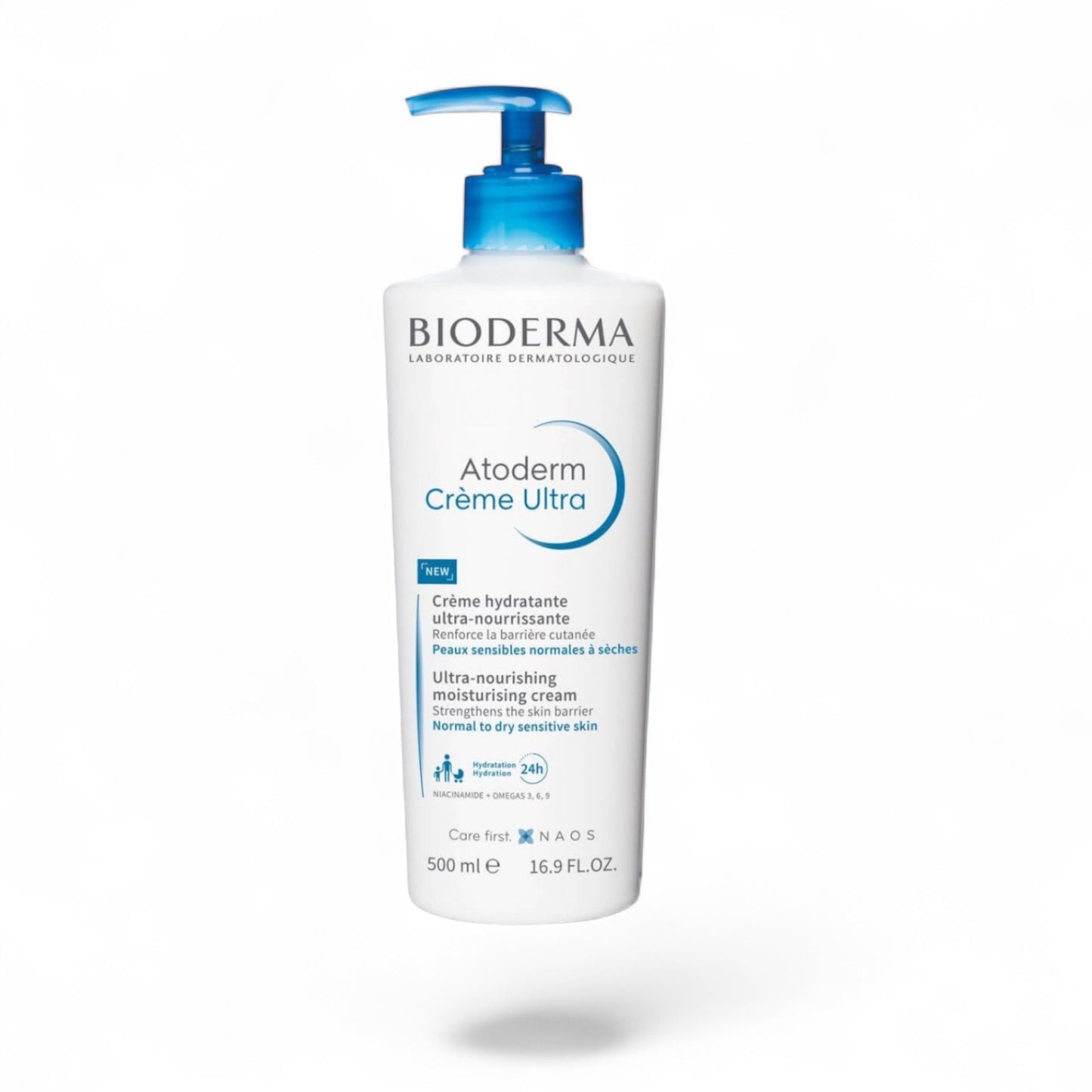 BIODERMA Atoderm Crema Ultrahidratante 500ML (piel dermatitis, picor, alergia o atópica)