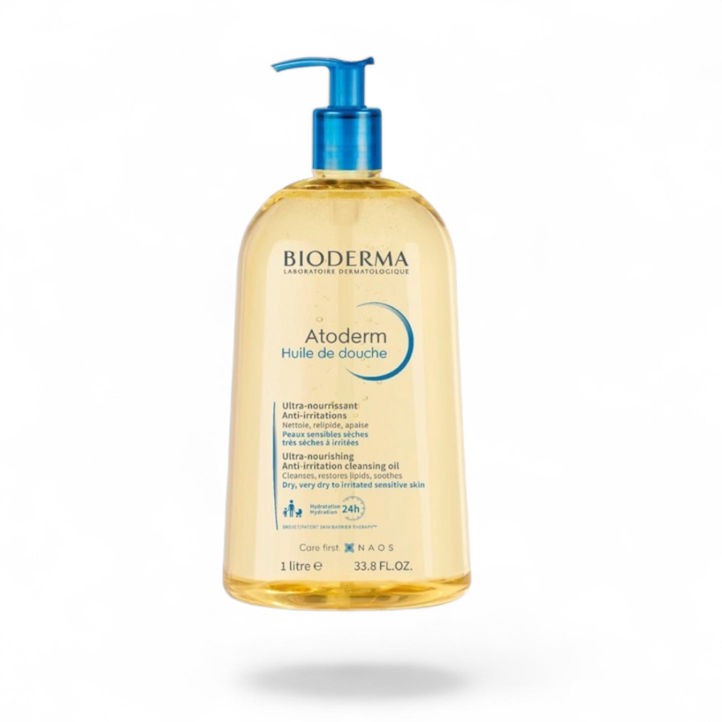 BIODERMA Atoderm Aceite de Ducha/Limpiador 1Litro 33.8 OZ (Piel Seca e Irritada)