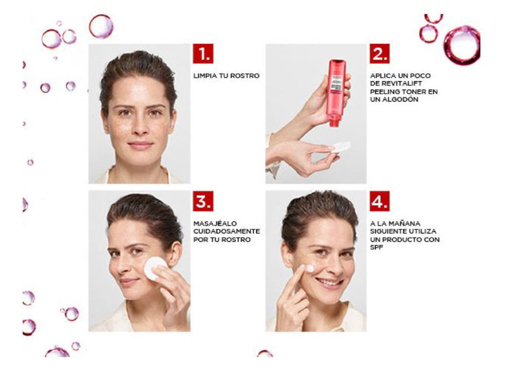 L’Oréal Paris Revitalift Tónico Perfeccionador Ácido Glicólico 5% 180ML