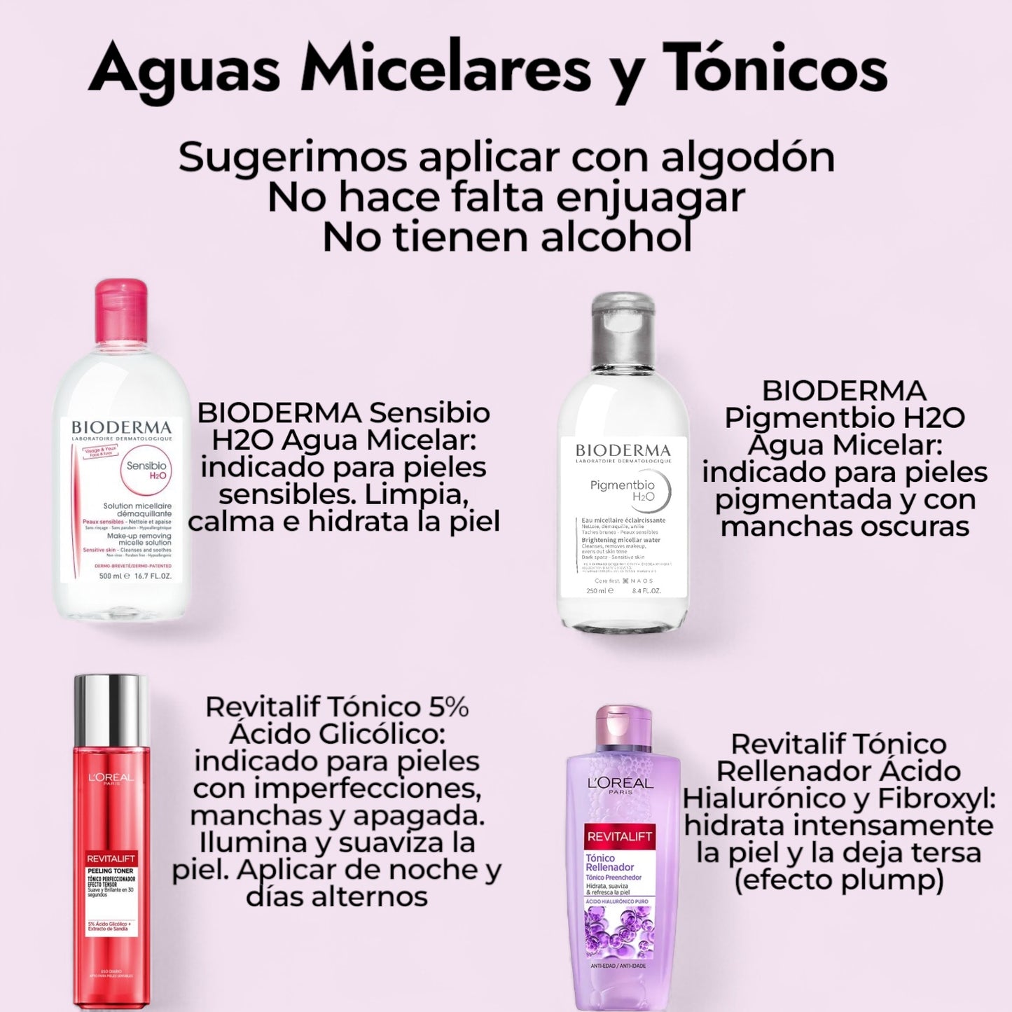 BIODERMA SENSIBIO H2O Agua Micelar 500ML 17 OZ