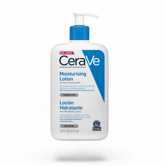 CERAVE Loción Hidratante 473ML (Piel seca a muy seca)