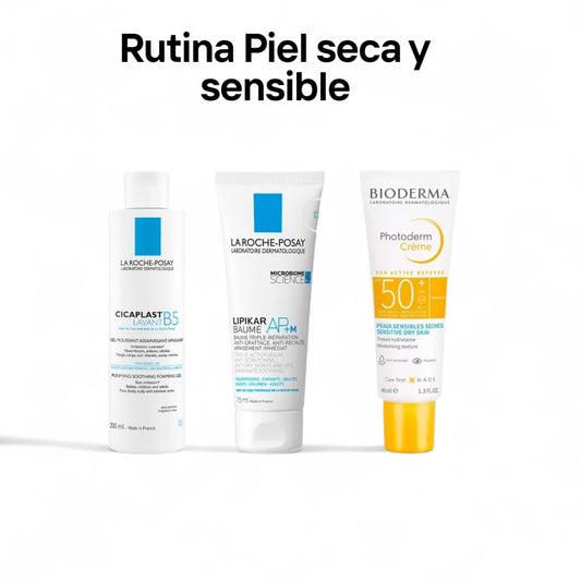 Rutina Piel Seca y Sensible